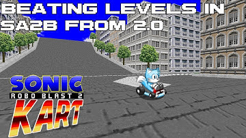 SRB2Kart - Beating levels in SA2B SRB2 with mods (obviously)