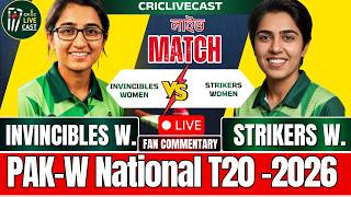 🔴Invincibles Women vs Strikers Women, 13th T20 Match | INV vs STRK | PAK-W National T20 - Live Score screenshot 3