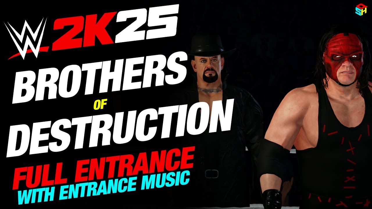 Выход BROTHERS OF DESTRUCTION на WWE 2K25 - 