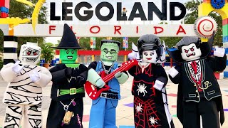 LEGOLAND Florida Brick or Treat 2020 Lego Monster Character Montage \u0026 Event Highlights plus Candy