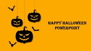 Happy Halloween PowerPoint  Presentation #halloween