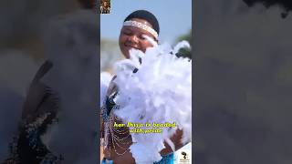 White Feathers Blue Pride Pure Swazi Beauty #zuluculture #southafrica #africanculture