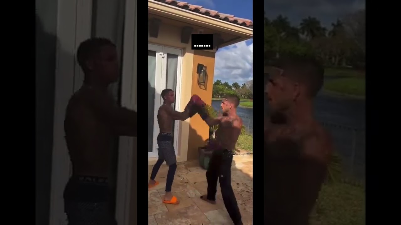 The Island Boys Show Off Their Boxing Skills… 