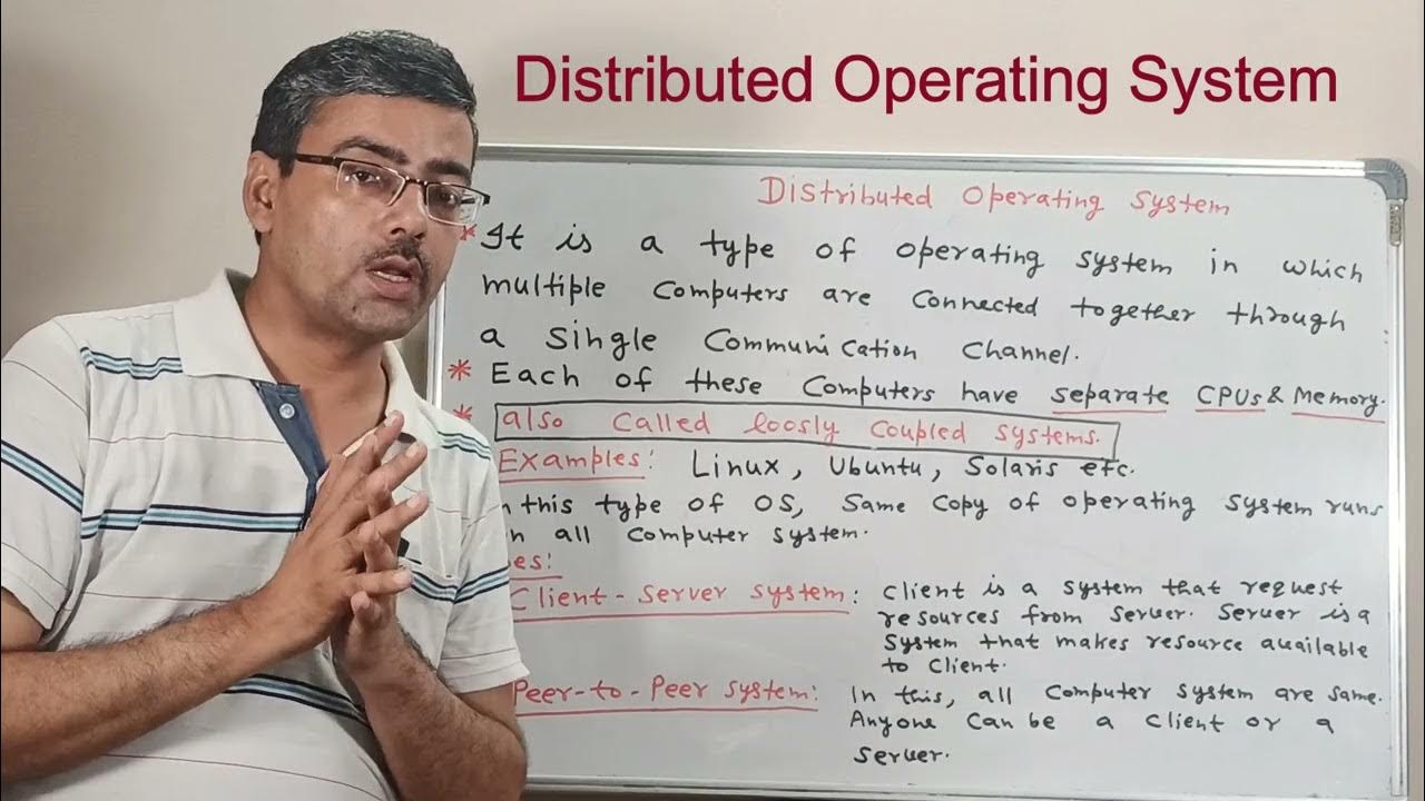 Distributed OS | Types of Operating system |What is Distributed ...