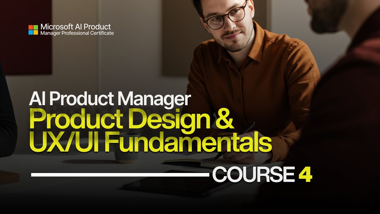 Microsoft AI Product Manager Course 4 Product Design and UX/UI