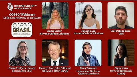 Road to COP30: Soils as a Pathway to Net Zero