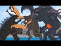 MUTOPUS PRIME!! Godzilla 2014 vs Muto prime & Mutopus prime : PiKKY GODZILLA