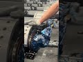 Providing grease to bearings for car wheels #youtubeshorts #trending