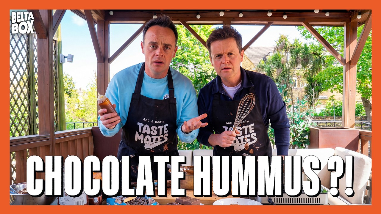 Ant & Dec Try Making Chocolate Hummus… It Goes Horribly Wrong
