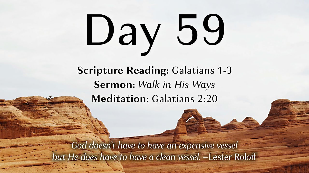 Day 59 - Galatians 1-3 with Lester Roloff - YouTube