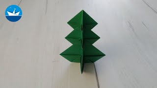 Ёлка из бумаги/Christmas tree made of paper/Оригами