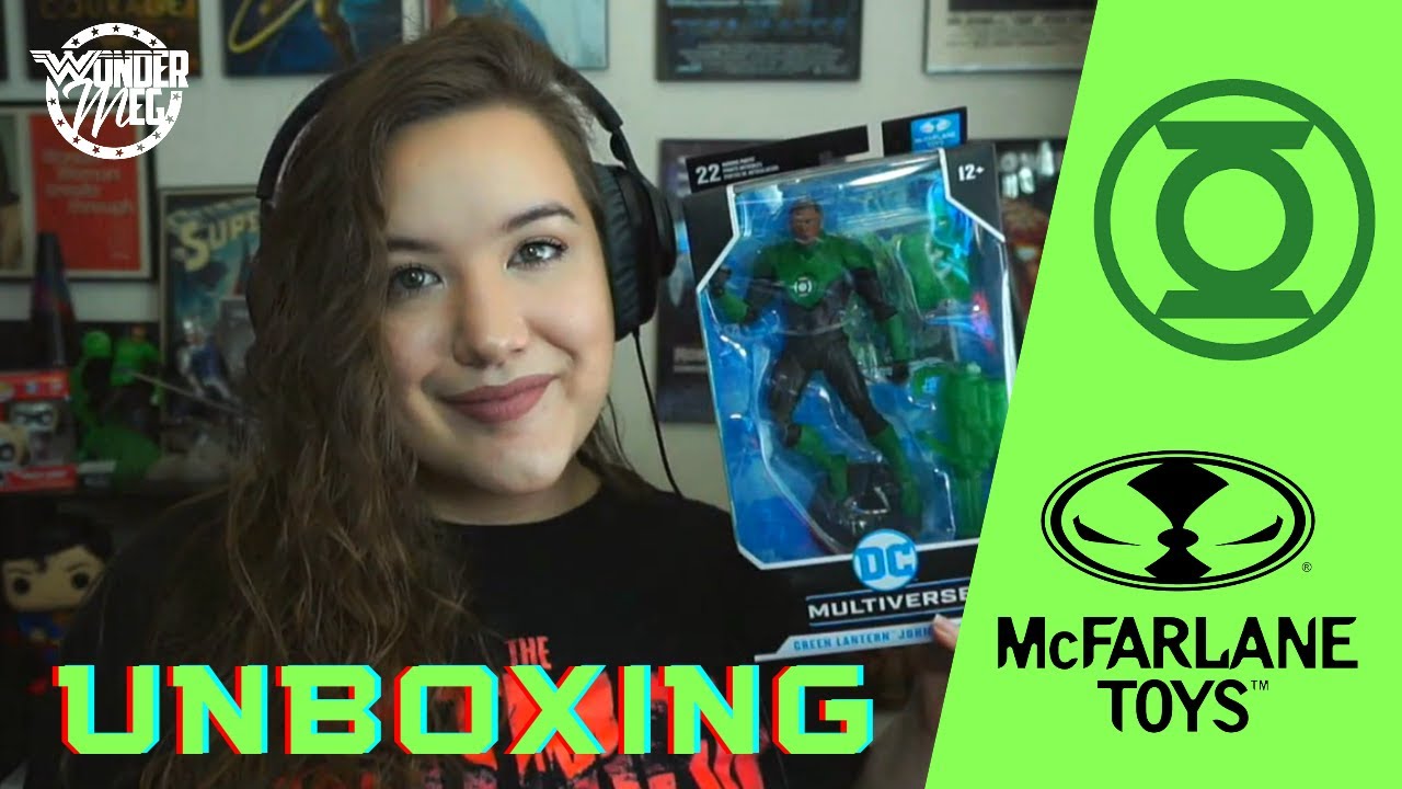 McFarlane Toys John Stewart Green Lantern Unboxing!