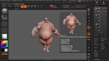 Animation in ZBrush  part 1. ZBrush Rigging with a Single Subtool