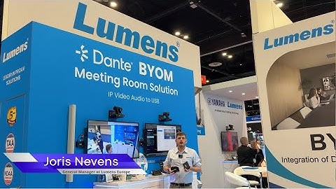 Fix the #1 AV Issue in Dante-enabled Meeting Rooms with Lumens OIP | Lumens ProAV