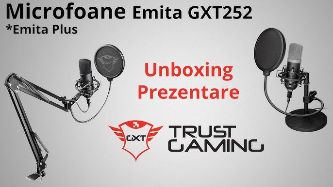 Pro studie mikrofon m/arm (USB) Trust GXT 255+ Onyx