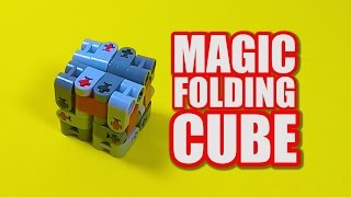 LEGO Magic Folding Cube Tutorial  LEGO Fidget Toy Idea