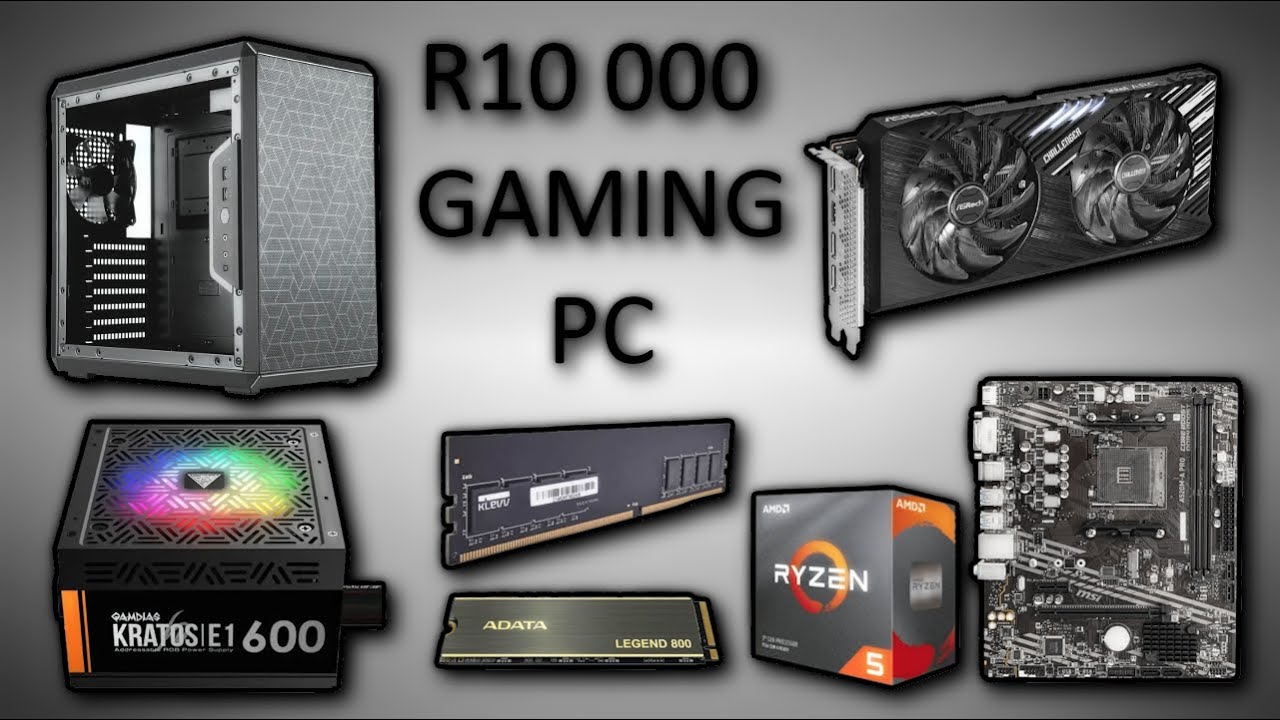 High Framerate Yet Budget 1080p PC On Evetech! (R10 000 Build Guide ...
