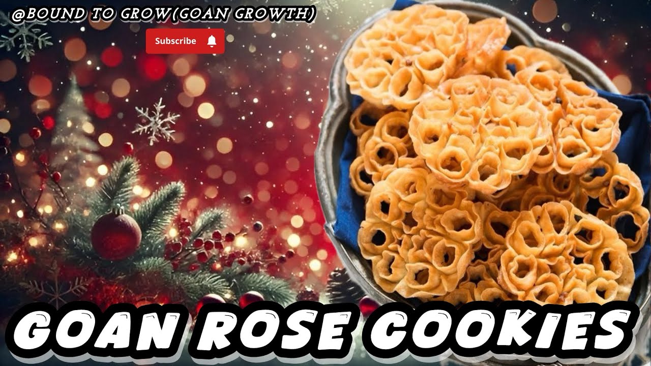 Goan Rose Cookies| Christmas Edition| Sweets| 