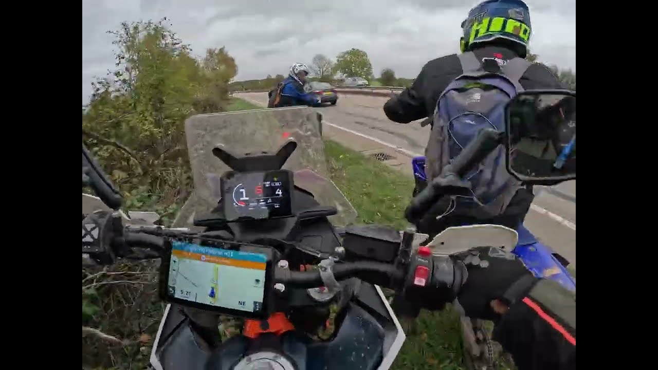 Chasing two strokes around Thetford on the KTM 890