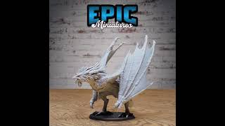 Cockatrice Classic | DnD Miniature | Tabletop Game Miniatures | 3D Model STL FILE | RPG DnDminis