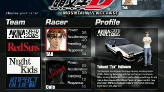 Initial D Mountain Vengeance - Part #1 - Tak (Takumi Fujiwara) - Akina