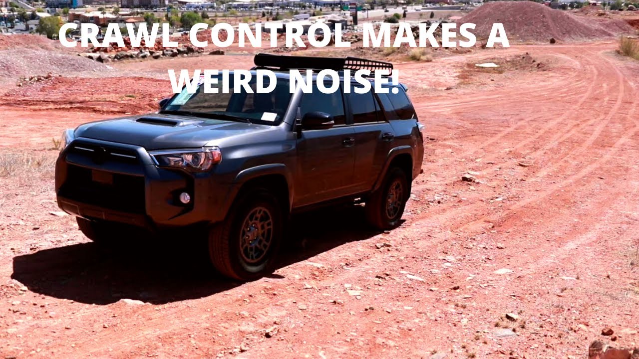 CRAWL CONTROL Toyota 4Runner. How to use crawl control YouTube