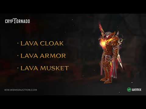 [WEMIX NFT Auction] CrypTornado on WEMIX - Lava Musket