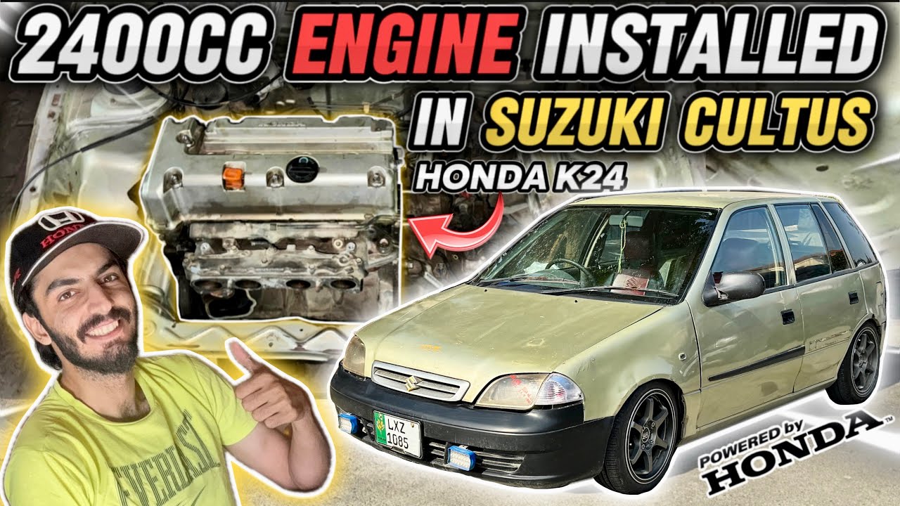 Finally !!! K24 Fitting Begins In Project Cultus 🔥 Kaam Mushkil Ay Ustad 😂 TEAM-4K