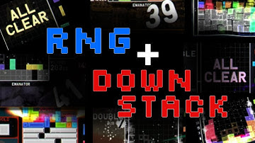 Tetris RNG and downstack compilation