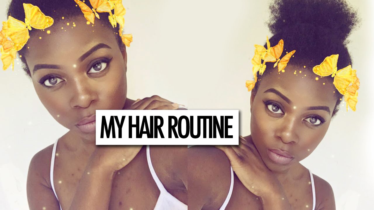 MY HAIR ROUTINE(S) + PRODUCTS HER HAIR COMPANY YouTube