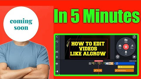How To Edit Video Like Algrow😍  Algrow Ki Taran Video Kaise Banaen || How To Make Videos Like Algrow