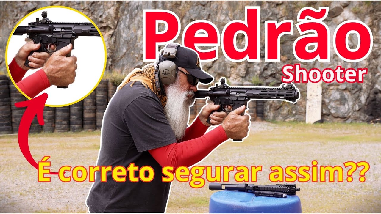 #159 - Pedrão Shooter é correto segurar assim?