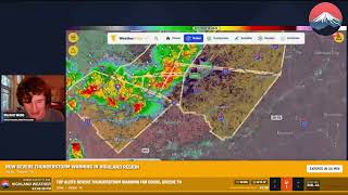Electrified Severe Weather Outbreak During Severe Weather Coverage As it Happened - 26