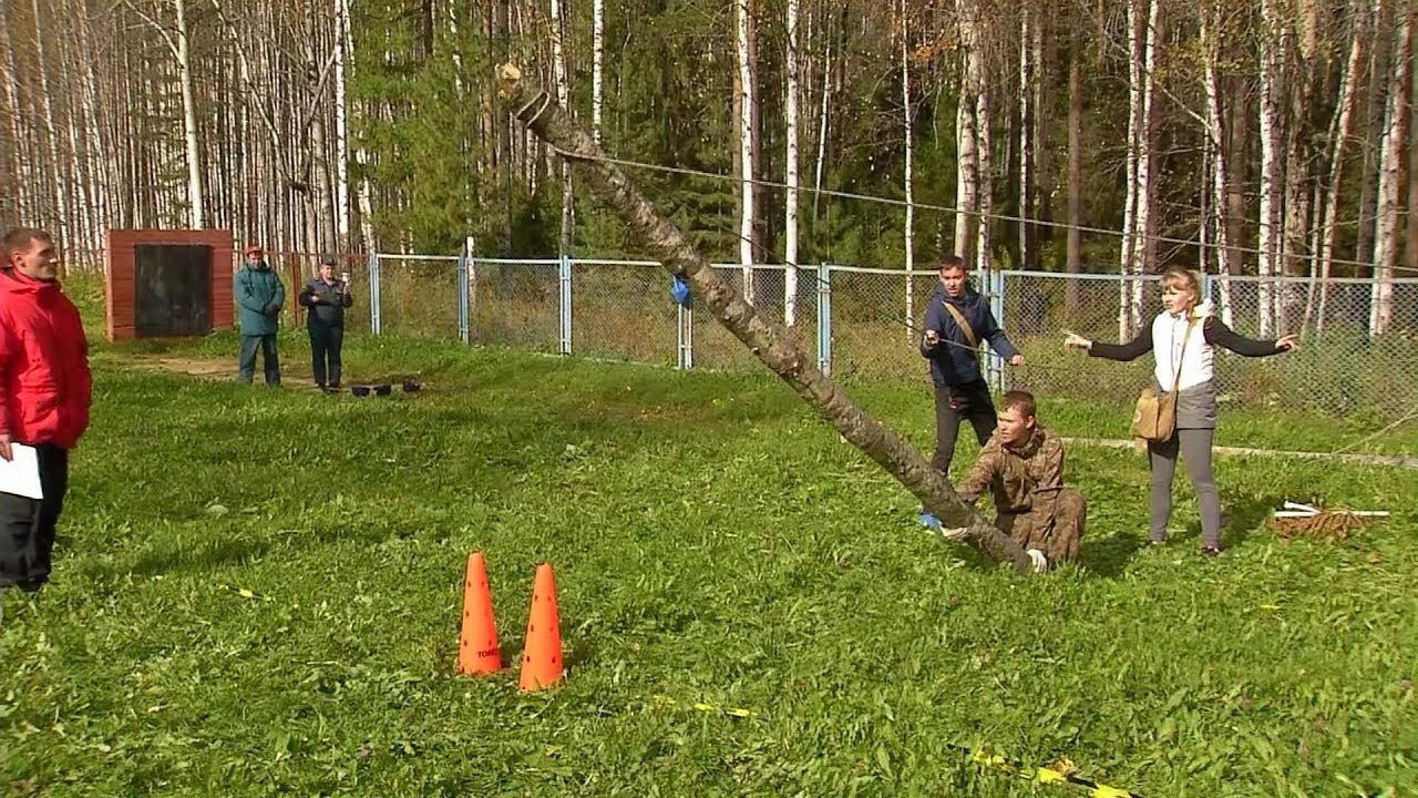 В Веселом бору прошли соревнования «Школа безопасности»