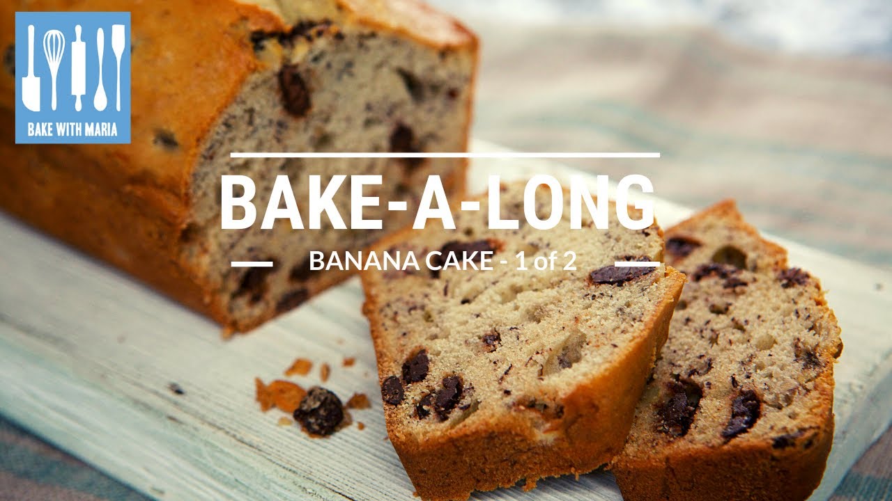 How to make Banana Cake - 1 of 2 - YouTube