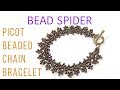 Picot Beaded Chain Bracelet