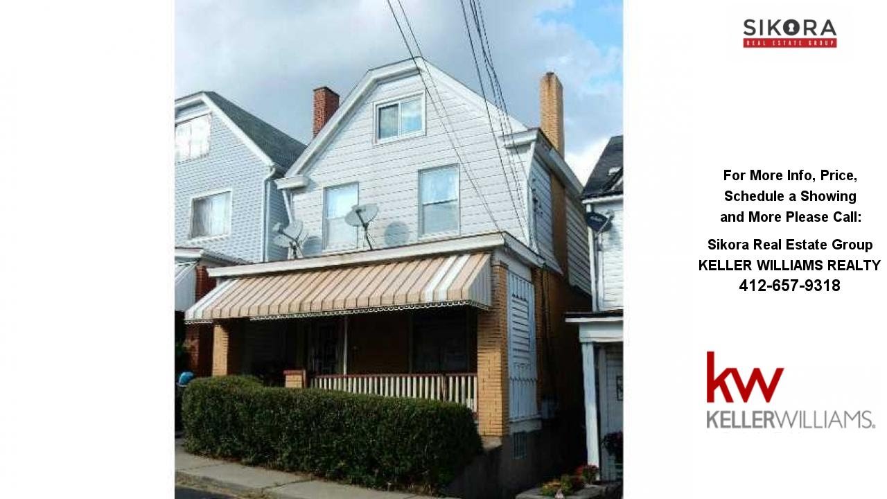 515 Margaret Street, Mt Oliver, PA Presented by Sikora Real Estate