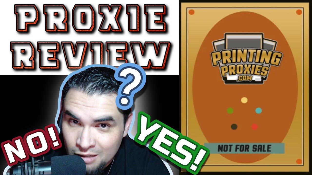 Printing Proxies Review - YouTube