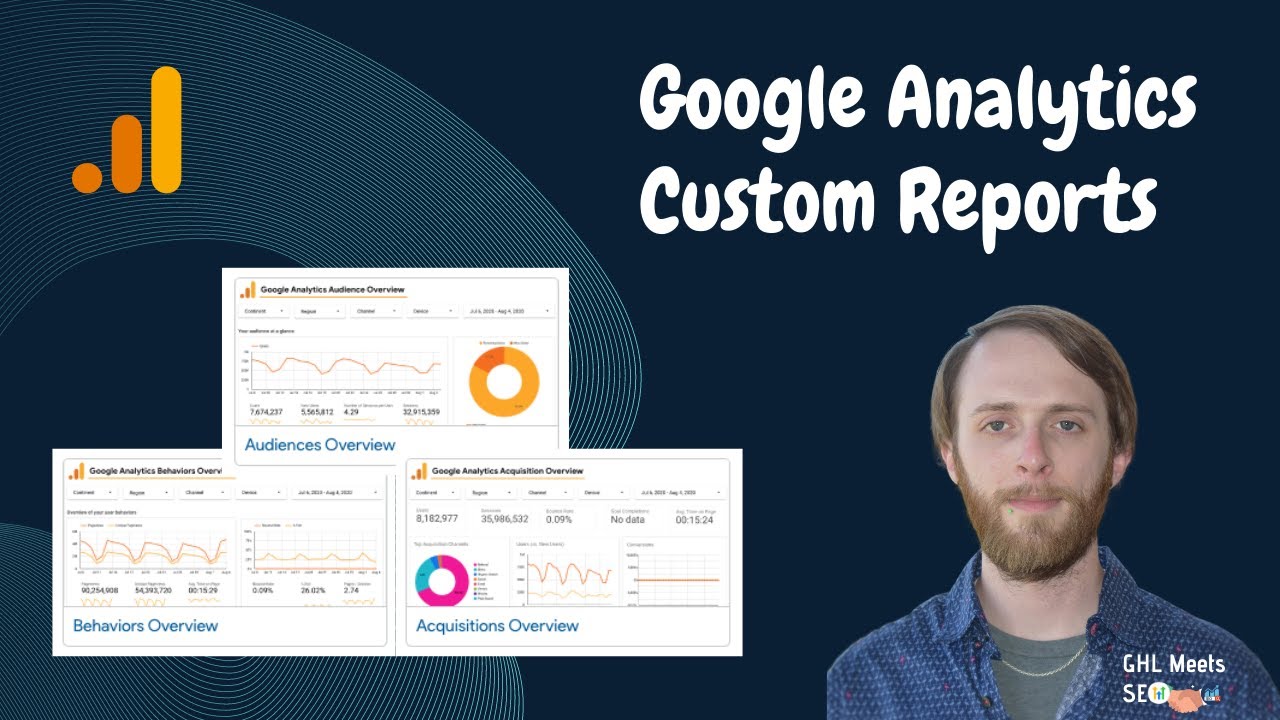 How To Generate Custom Reports Using Google Analytics - YouTube