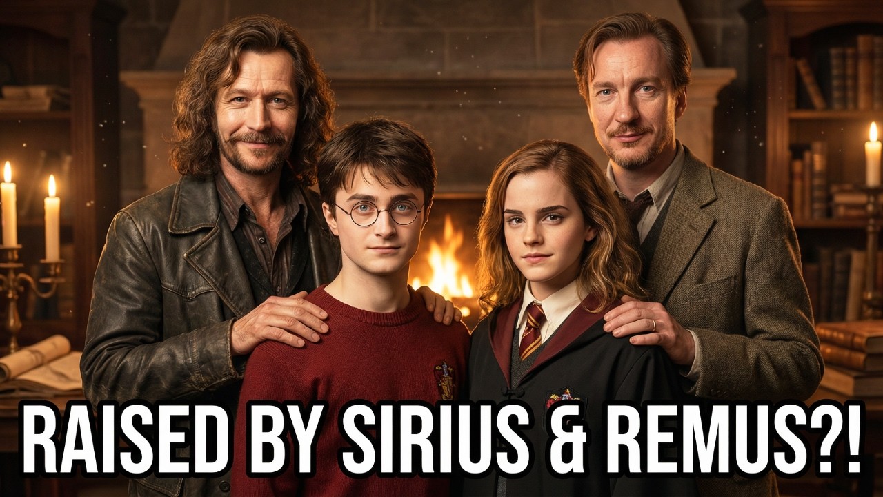 What if Sirius Black and Remus Lupin raised Harry and Hermione