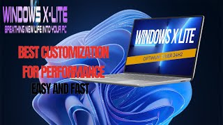 Windows 11 24H2 X Lite Install and Quick Experience - Windows for Low-End PC and Gaming Performance