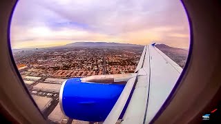 ULTRA WIDE Allegiant A319 Landing / N329NV KBLI-KLAS / Rokinon 8mm Lens