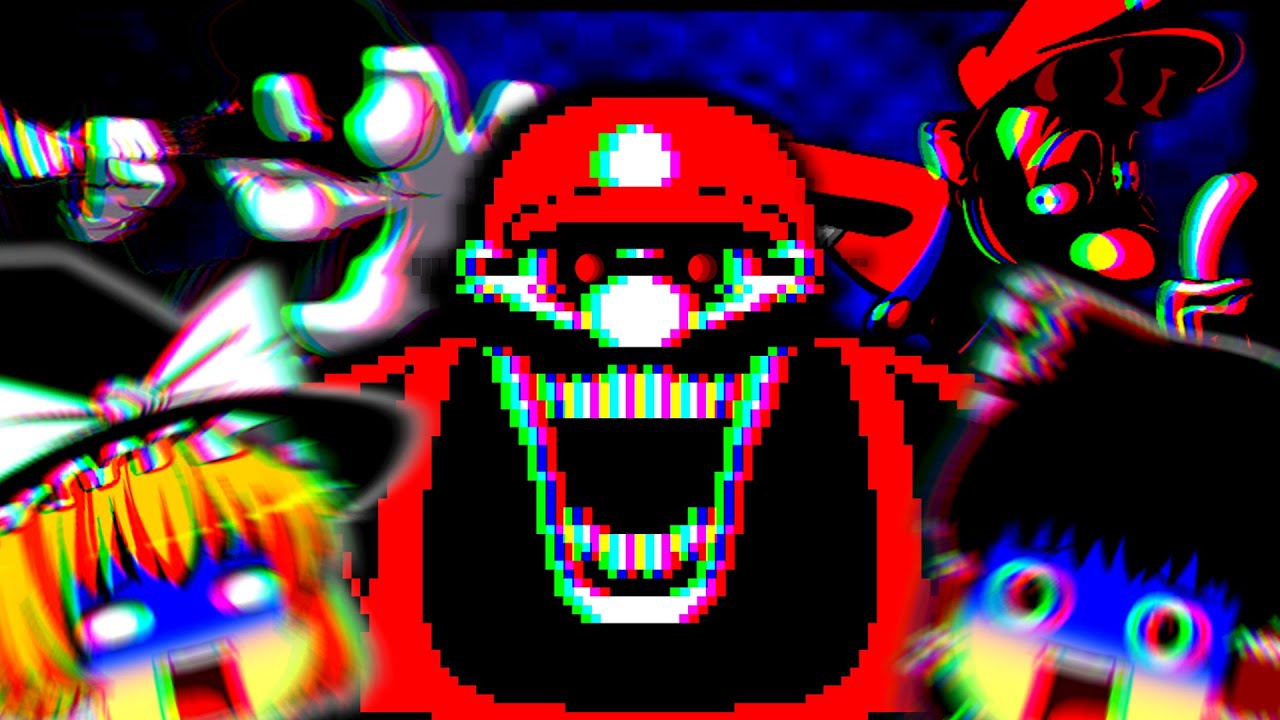 【ゆっくり実況】呪いマリオ、すべてが終わる...【Mario.exe】【FNF】【ホラーゲーム】