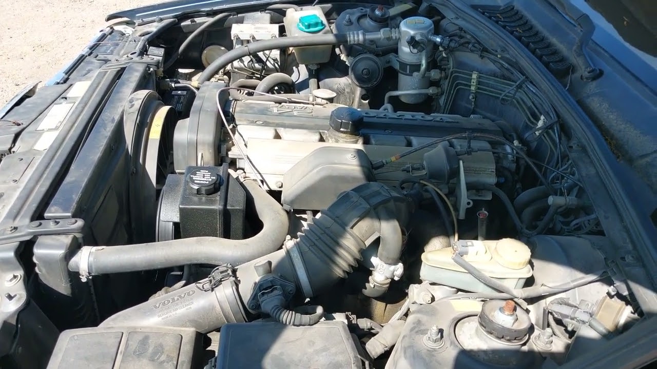 Звук мотора Volvo  от 1998 Volvo S90 YV1KS9609W1138146