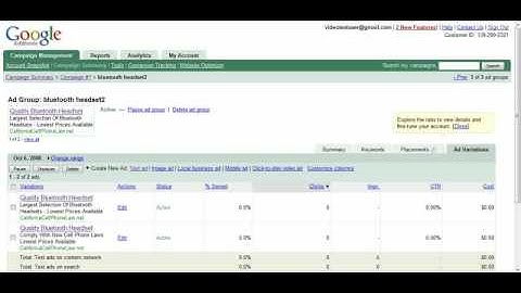 Split Testing With Adwords