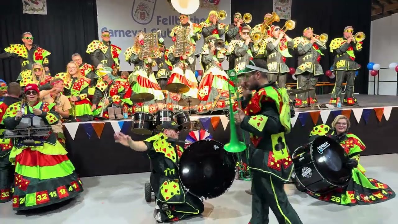 44 Jahre Fellbacher Carneval Club 1981 e.V. - Guggenmusik Los Titzos, 4K HDR uncut