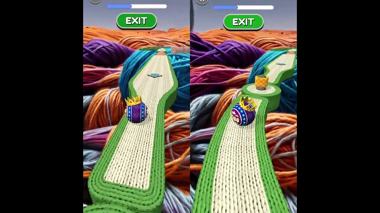 VIP Going Balls Speedrunner Challenges NORMAL vs REVERSE