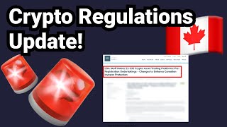 Crypto Regulation Canada Update