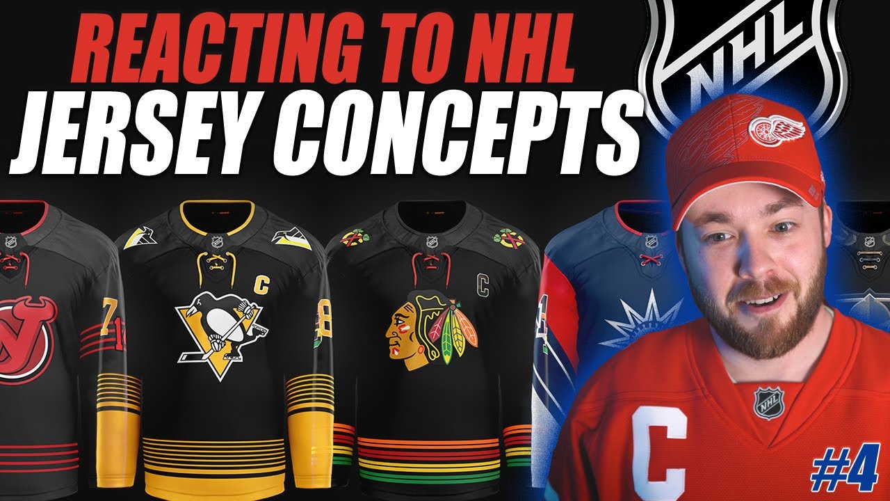 Reacting To & Ranking NHL Jersey Concepts! 