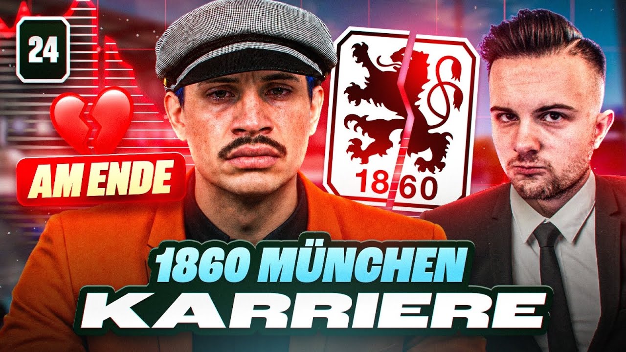 RAMMEL am ENDE 🥲 LETZTE SAISON ⁉️ SAISON 8 ENDE 🏆 EA FC 26 1860 München Karrieremodus #24